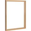 Bildershop-24 Cornice per giunti ombreggiati Lamia, 50 x 70 cm, rovere naturale (decorazione), Kit di autoassemblaggio fai da te