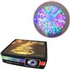 Generico Tubo Luminoso di Natale 8m LED MULTICOLORE I-50005 | Impermeabile per Esterno | 8 Modalità di Illuminazione | 230V | Classe Energetica G | Decorazione Festiva per Giardino, Terrazza, Albero di Natale