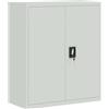 vidaXL Armadio Classificatore Grigio Chiaro 90x40x105 cm in Acciaio
