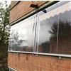 Cimmino Tenda Antipioggia Trasparente in PVC Crystal - Made in Italy.