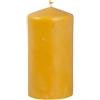 BeesWax - Candele artigianali 100% cera d'api naturale, senza fumo, stoppino in cotone, lunga durata, 6 misure, idea regalo e decorazione, Made in EU (Dimensione M2: ca. 13,5 cm x 6,5 cm)
