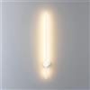 Dopa Applique da Parete LED 12W in Alluminio Barra Luminosa Design Moderno Linea Slanciata 80 CM Illuminazione Indiretta Anti AbbagliamentoLampada per Soggiorno Camera e Ufficio (Bianco)