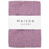 Maison Sucrée Tovaglia 8 PERSONE Antimacchia Ed Impermeabile Fantasia E Tinta Unita Base Korin CM 155x225-8 PERSONE (VIOLA)