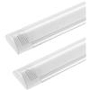 Sararoom Neon Tubo Led Barra 90cm 30W 3600LM Plafoniera Led Soffitto Bianco neutro 4500K Tubolare Luce Sottopensile, Lineare Lampada per Cucina Officina Ufficio Bagno Giardino Magazzino Garage,2pz