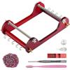 JISADER Telaio per Perline in Legno Macchina per Maglieria con Accessori Perline per Principianti per Risultati di Gioielli Fai-da-Te Forniture