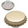 Emporio enologico vesuviano Tappo Corona Gigante 29mm bidule Lungo Confezione 100 Pz (Oro)