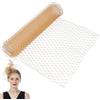 GORGECRAFT 2iarde*25cm Gabbia per Uccelli Velo Da Sposa Tessuto A Rete Organza Francese Rombo Fascia per Modisteria Sposa Retina per Capelli Copricapo Cappello Decorazione per Donne Ragazze Matrimonio