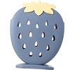 PRETYZOOM Scolapiatti Portautensili in Plastica per Cucina, Cestino da Cucina a Forma di Cestino Fori per Ventilazione, Appendibile e da Appoggio per Lavello, Organizer per Coltelli e Posate,
