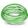 Generico UNIVERSO STRISCIA STRIP LED NEON FLEX 5 METRI DC 12V IMPERMEABILE DA ESTERNO IP65 MODELLABILE COLORI ASSORTITI (VERDE)