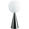 FontanaArte Fontana Arte Bilia - Lampada da tavolo, metallo paralume bianco H: 43cm