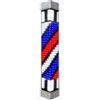 Generic Barber Pole 94 cm Salone Parrucchiere Barbiere Shop Open Sign - Montaggio a Parete Luce Rotante Impermeabile Risparmio Energetico Lampada - Barbershop Ideas