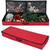 Deco Express Borsa per Albero di Natale 100×35×10cm, Borsa Rossa per Piccoli Albero Artificiale, Decorazioni Natalizie Carta Regalo (Rosso 100cm)