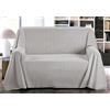 SpazioTessile Copritutto Arredatutto Telo arredo Copridivano Copriletto Fantasie Montagna Letto Divano 100% Puro Cotone Misure Maxi (Happy, 450x300)