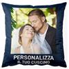 Easycosy Cuscino Personalizzato con Foto e Testo, Stampa Fronte-Retro Federa per Cuscino Personalizzata 45x45, Foto Personalizzata Idee Regalo 2026 per Uomo, Donna, Lui(Imbottitura Opzionale)