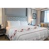 Il Gruppone Passione Casa IlGruppone Copriletto Estivo Made in Italy 100% Cotone Coperta Leggera Piquet Singolo Matrimoniale Piazza e Mezza - Gattini Beige - 1 Piazza e Mezza