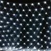 WxiaoD Rete di luce LED Illuminazione a rete luminosa Natale per esterni ed interni Decorazione da giardino lampada ghirlanda luminosa tenda luminosa (Bianco Freddo, 3x2m 200LED)