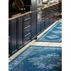 RugVista Vintage Vega, Tappeto, Vintage, 80 x 300 cm, Rettangolare, Pelo corto, Soggiorno, Sala da pranzo, Camera letto, Cucina, Corridoio, Lavabile solo a secco, oeko_tex_100, Scuro Blu/Turchese