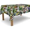 BANZAII TEXTILE INNOVATOR ONLINE Banzaii Tovaglia in PVC Cerata Antimacchia Resistente a Sole e Intemperie Facile Da Tagliare Nella Misura Che Vuoi - Toscana 140x100 cm