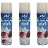 COSE DA CASA 3 Neve spray artificiale per addobbi natalizi decorazioni presepe albero di natale bomboletta da ml 100