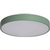LEDKIA LIGHTING - Plafoniera LED Soffitto 24W | CCT Selezionabile 2700K-6500K | Ø400 mm | 1800 lm | Installazione Facile | Metallo Resistente, Verde Celadon