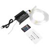 Cikonielf Luci in Fibra Ottica di plastica 16W RGBW LED Luci del Cielo Stellato Kit di Decorazioni per soffitti con Un Motore Leggero Un Telecomando RF e 150pcs Cavi in Fibra Ottica 0,75 mm x 2 m(110-240V)