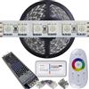 Mondo Strisce Led: Kit da 5 metri (1 Bobina+1 trasformatore da 150w +1Controller) RGB, 600Led, 120Watt, 10.000 Lumen 24V RGB. Striscia Led Strip ip20