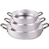 AGNELLI IRPot- Set 3 PZ PENTOLA TEGAME in Alluminio Professionale 26+30+34 CM