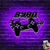 TATLETATLE Personalizzato Gamer Metal Sign Wall Art Lamp Gioco LED Neon Sign Night Lights Nome personalizzato Home Decor Gamer Sign per Teen Boys Game Room Decor (Stile 12,5-9-6)