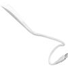 VANZACK Lampada USB per PC Portatile Bianco in Plastica Design Compatto e 3 Livelli di Luminosità per Lettura e Campeggio All'aperto