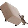 AQIGR Copri Pouf Quadrato 40 x 40/60x60/100x100/80x80 Elasticizzato Coprisgabello, Spandex Copertura Dell'Ottomano Tinta Unita Copri Poggiapiedi Poltrona per Soggiorno, Morbido Lavabile Fodere per Sgabello