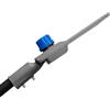 Planetitaly Lampione Armatura Stradale LED 100 watt con sensore crepuscolare, 220V, 15000 Lumen, Luce fredda, IP65, Alluminio, Inclinazione Regolabile (100W-SENSORE)
