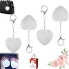 EastHedge Luce Da Borsetta,Luce Da Borsa Donna,Lucea Forma Di Cuore Attivabile Al Tocco,Ricaricabile,Regalo Per La Famiglia,La Fidanzata,La Mamma (Cuore,4)