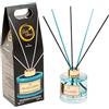 EKUIVÀL PARFUME Ekuival |Profumatore d'Ambiente, Diffusore con Bastoncini, Fragranze Ispirate ai Grandi Profumi 120ml (Sel de l'Ocean)