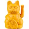 DONKEY Products Lucky Cat Mini Maneki Neko, Winky Cat, Lucky Charm Giallo 9,8 cm