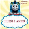 irpot 48 Adesivi personalizzabili in varie grafiche per varie cerimonie compleanno battesimo comunione cresima segnaposto (trenino thomas)