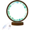 Saiyana Colonna Decorativo Luce Notturna LED Notte USB Night for Meditations E Atmosfere Home Light