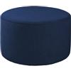 ELYSYSRL Rotondo Copri Pouf Elasticizzato Fodera Velluto Grande 50X50 80x80 80x65 Ottomano Cover Fodera Poggiapiedi per Divano Jacquard Antiscivolo Cover Sgabello Copertura Protettiva per Ottomana ( Color : @1