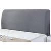 LUKKC Copertura Testiera Letto Copri Testiera Letto Matrimoniale/Una Piazza E Mezza/Singolo Fodera Testata Letto 140/150/160/180CM Elastica Bianco Nero Beige Verde Protezione Copritestiera Letto