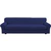 BANZAII TEXTILE INNOVATOR ONLINE Banzaii Copridivano 3 Posti con Cuscino 3 Posti, Bielastico, Antimacchia, Blu Made in Italy