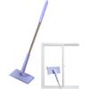 Generico Mop per la pulizia dei pavimenti, Mop per pavimenti in legno - Lavapavimenti piccolo per pulizia | bagnato asciutto con cambio automatico del panno, da cucina Easy Mop, per pavimenti con antipolvere,