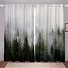 Loussiesd Tenda per finestra con stampa di alberi e paesaggi naturali, tenda per bambini e adulti, per amanti della natura, ultra morbida, decorazione per la stanza, 167,6 x 228,6 cm (larghezza x lunghezza)