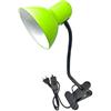 vetrinein rete Vetrineinrete® Lampada snodabile da scrivania con pinza braccio flessibile luce da tavolo orientabile con attacco per lampadine E27 (Verde) P79