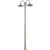 Lindby Lampione da esterni dimmerabile (Moderno) colore Grigio, in Acciaio Inox Candelabro lampada