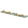 THUN - Set con 2 Pezzi di Fiume Dritti - Presepe Classico - Ceramica - 15x5,6x2,1 cm h cad.