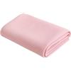 Corredocasa Gran Foulard Telo Arredo 1 Piazza 180x280 cm e 2 Piazze 240x280 cm in Cotone Panama Rinforzato - Copridivano o Copriletto Elegante, Tinta Unita, qualità Extra. (Rosa, 180 X 280)