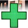 GXGSDM Pannello luminoso a LED a forma di croce medica, per farmacia, accattivante, 3 modalità, sempre luminoso, lampeggiante, lampeggiante generale, per negozi, cliniche e farmacie. (12 pollici)