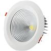 ONSSI Faretto Downlight LED COB 40W Circolare Incassato Φ225mm Bianco Freddo 6000k-6500k ONSSI LED