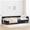 ACAGALA Letto giornaliero 90 x 190 cm, struttura letto con testiera e rete a doghe, letto ad angolo in tessuto senza materasso, letto singolo, letto per gli ospiti, divano letto per camera da letto