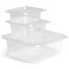 Generico 50 pz Vaschette Trasparenti con Coperchio a Cerniera, per Sughi e Cibi Pronti (cm 12,5x11,5; altezza cm 5 (capacità 370gr))