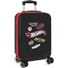 safta HOT WHEELS - Trolley per cabina, 50,8 cm, con ruote, serratura di sicurezza, valigia leggera, 34,5 x 20 x 55 cm, multicolore, M, casual, Multicolore, m, casual